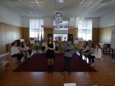 Литературен конкурс "По следите на Левски" - ОУ Св. Климент Охридски - Бяла Слатина