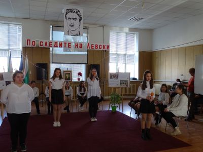 Литературен конкурс "По следите на Левски" - ОУ Св. Климент Охридски - Бяла Слатина